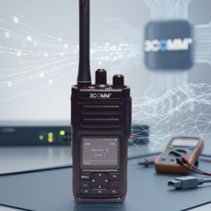 HT 3COMM+ TX-P150 Professional Digital Radio IP68 2200mAh - Layar HD AES256