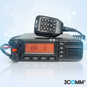 Radio Rig 3COMM+ TX-M180 Professional VHF Mobile Radio - 50W High Power Output
