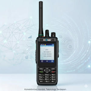 HT 3COMM+ TX-P380 Professional DMR Digital Trunking Radio - IP67 LCD 2.4"